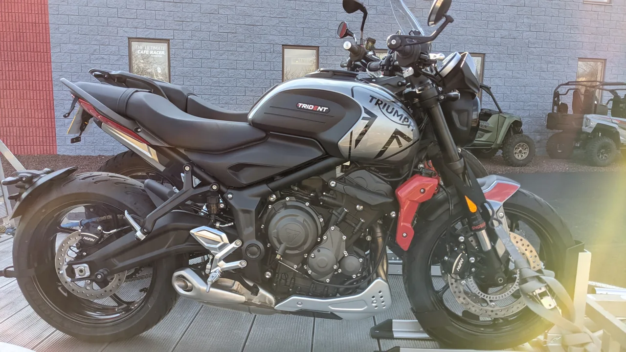 Archivo: Trident 660 de 2021; generación anterior, distinta de la nueva versión de 95 CV.
