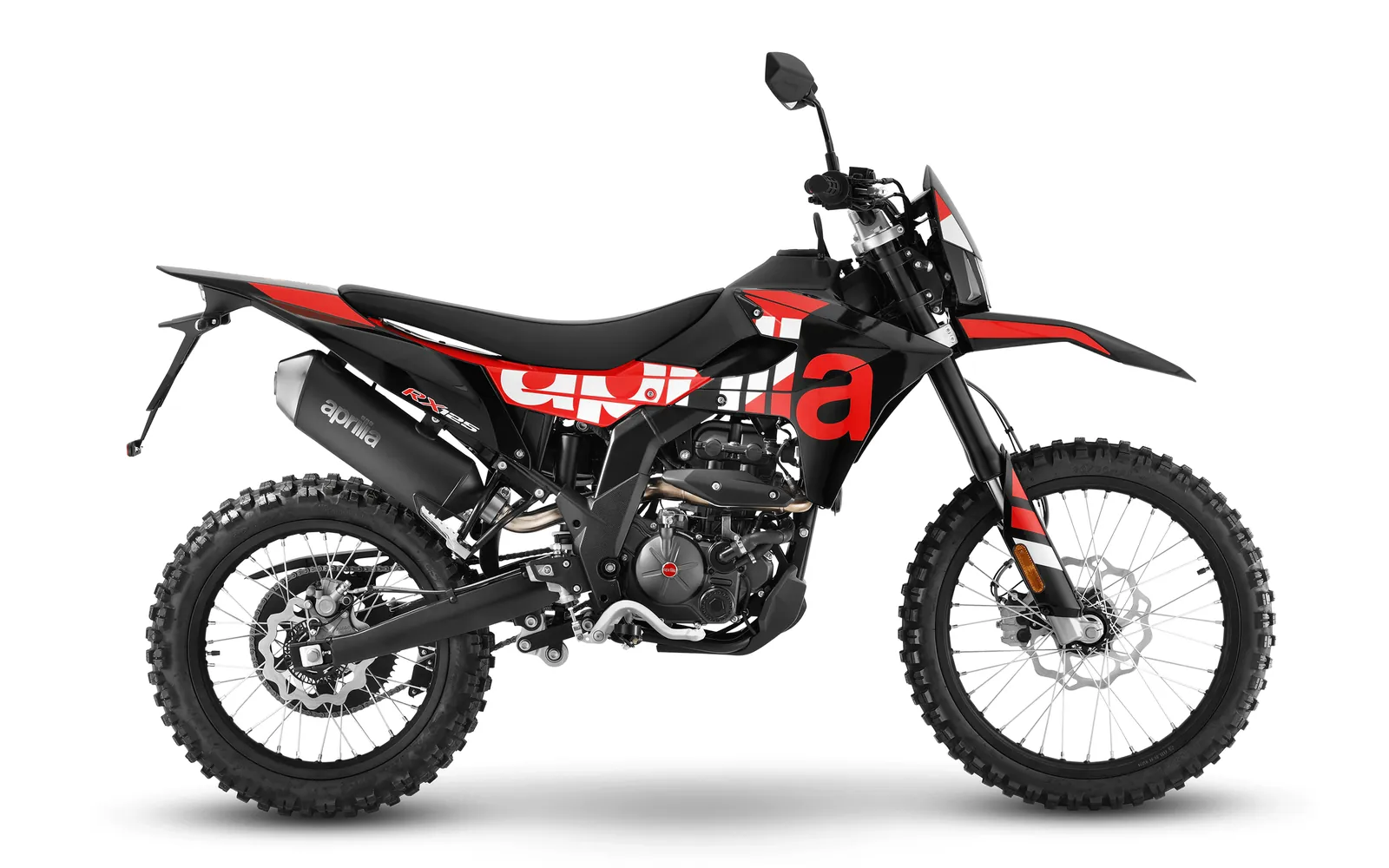 Aprilia RX 125, fotografía oficial de estudio