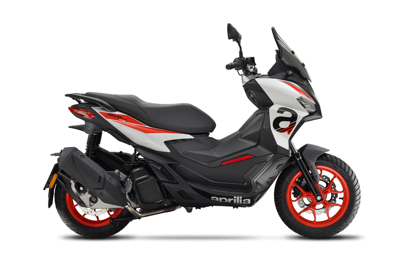 Aprilia SR GT Sport 125 2025, fotografía oficial de estudio