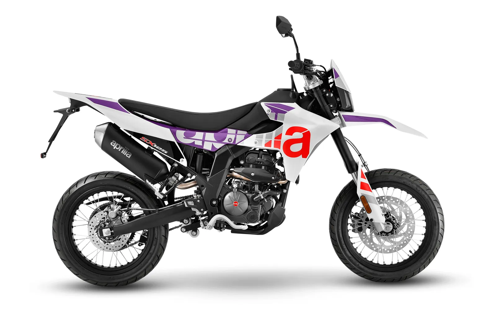 Aprilia SX 125, fotografía oficial de estudio