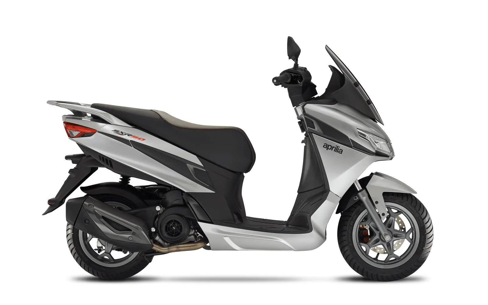 Aprilia SXR 50 2025, fotografía oficial de estudio