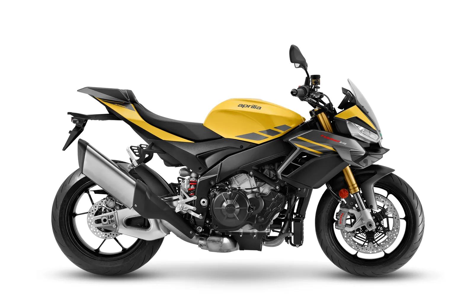 Aprilia Tuono V4, fotografía oficial de estudio