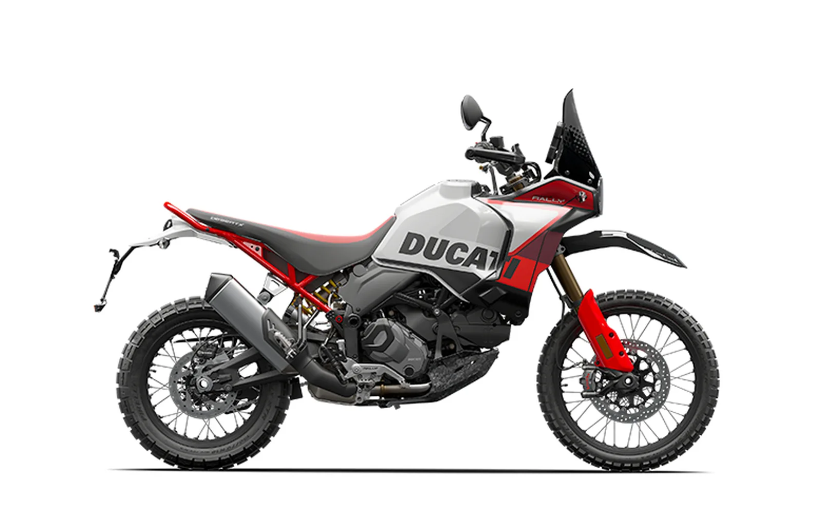 Ducati DesertX Rally 937 35 kW, imagen oficial de catálogo