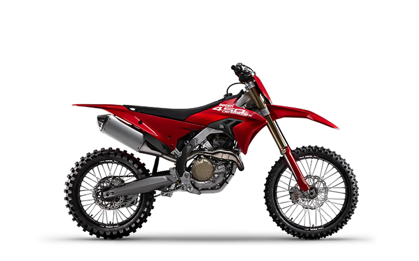 Ducati Desmo450 MX MY26, imagen oficial de catálogo