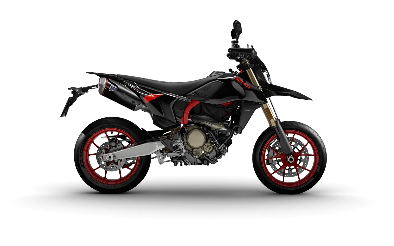 Ducati Hypermotard 698 Mono Nera, fotografía oficial de estudio