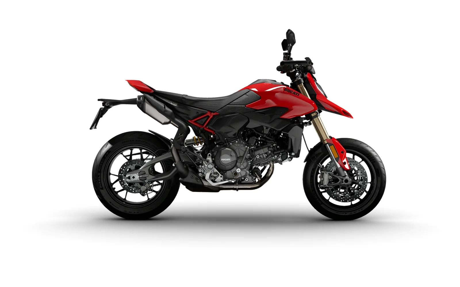 Ducati Hypermotard V2, fotografía oficial de estudio