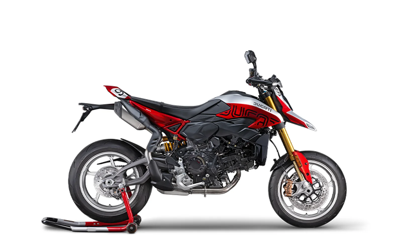 Ducati Hypermotard V2 SP 100, imagen oficial de catálogo