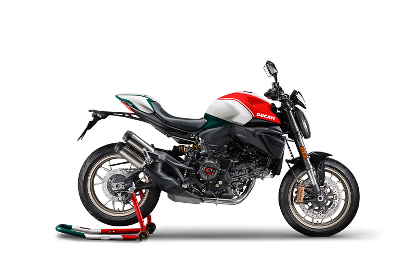 Ducati Monster 100, imagen oficial de catálogo