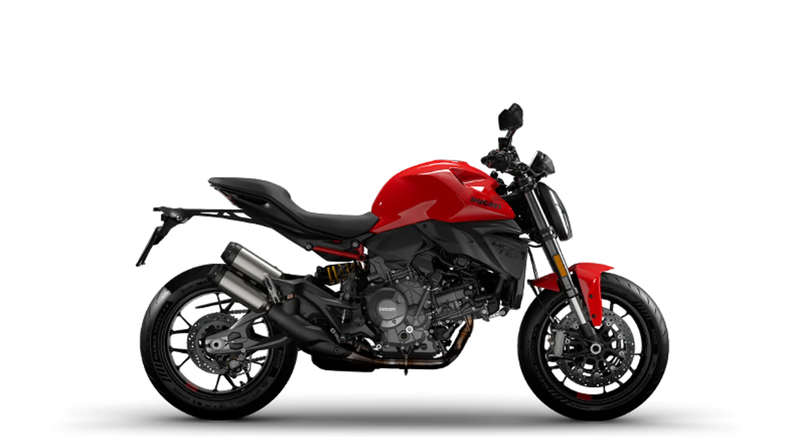 Ducati Monster V2, fotografía de estudio oficial