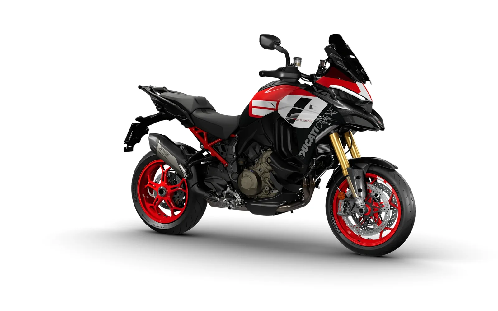 Ducati Multistrada V4 Pikes Peak, fotografía oficial de estudio