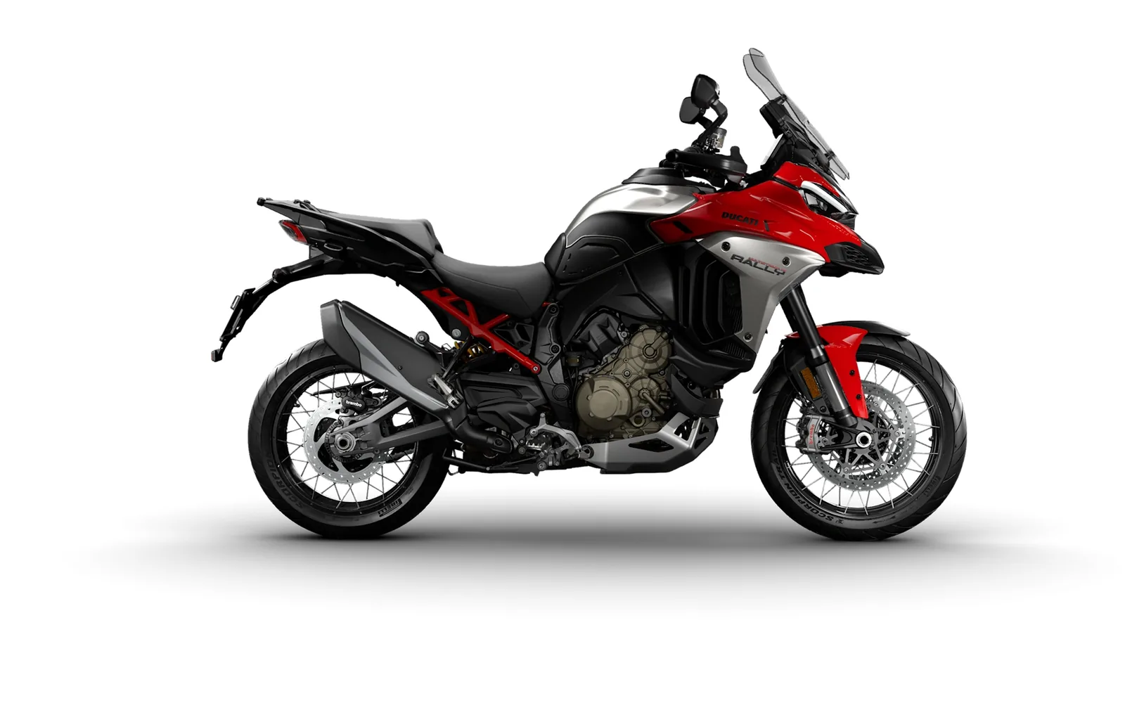 Ducati Multistrada V4 Rally, fotografía oficial de estudio