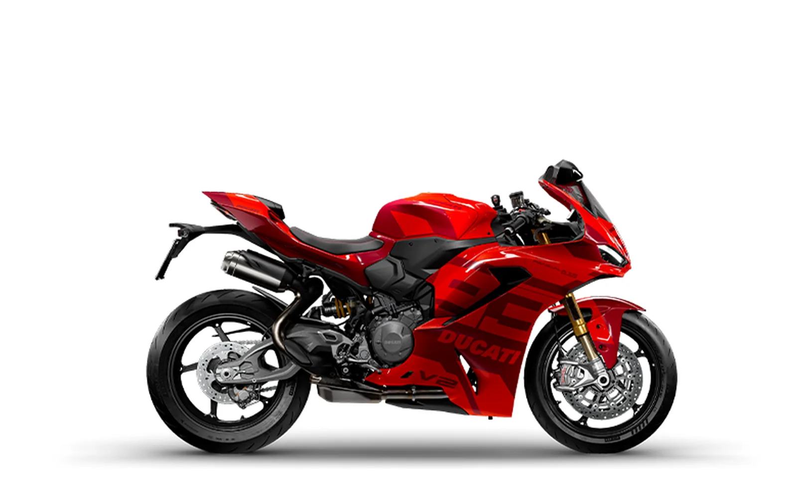Ducati Panigale V2 MM93 35 kW, imagen oficial de catálogo