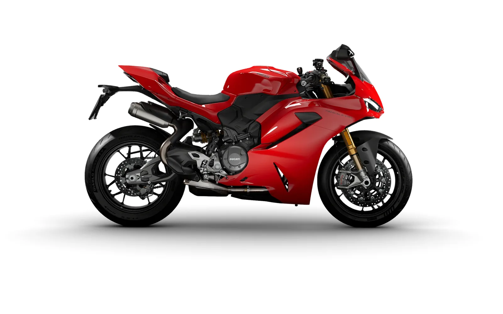 Ducati Panigale V2 S, fotografía oficial de estudio