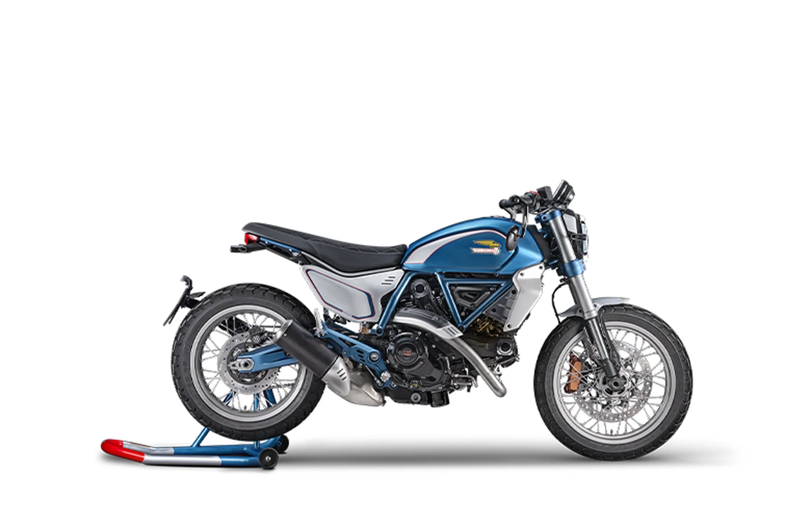 Ducati Scrambler 100, imagen oficial de catálogo