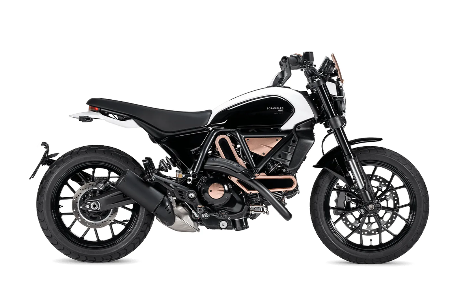 Ducati Scrambler Full Throttle, fotografía oficial de estudio