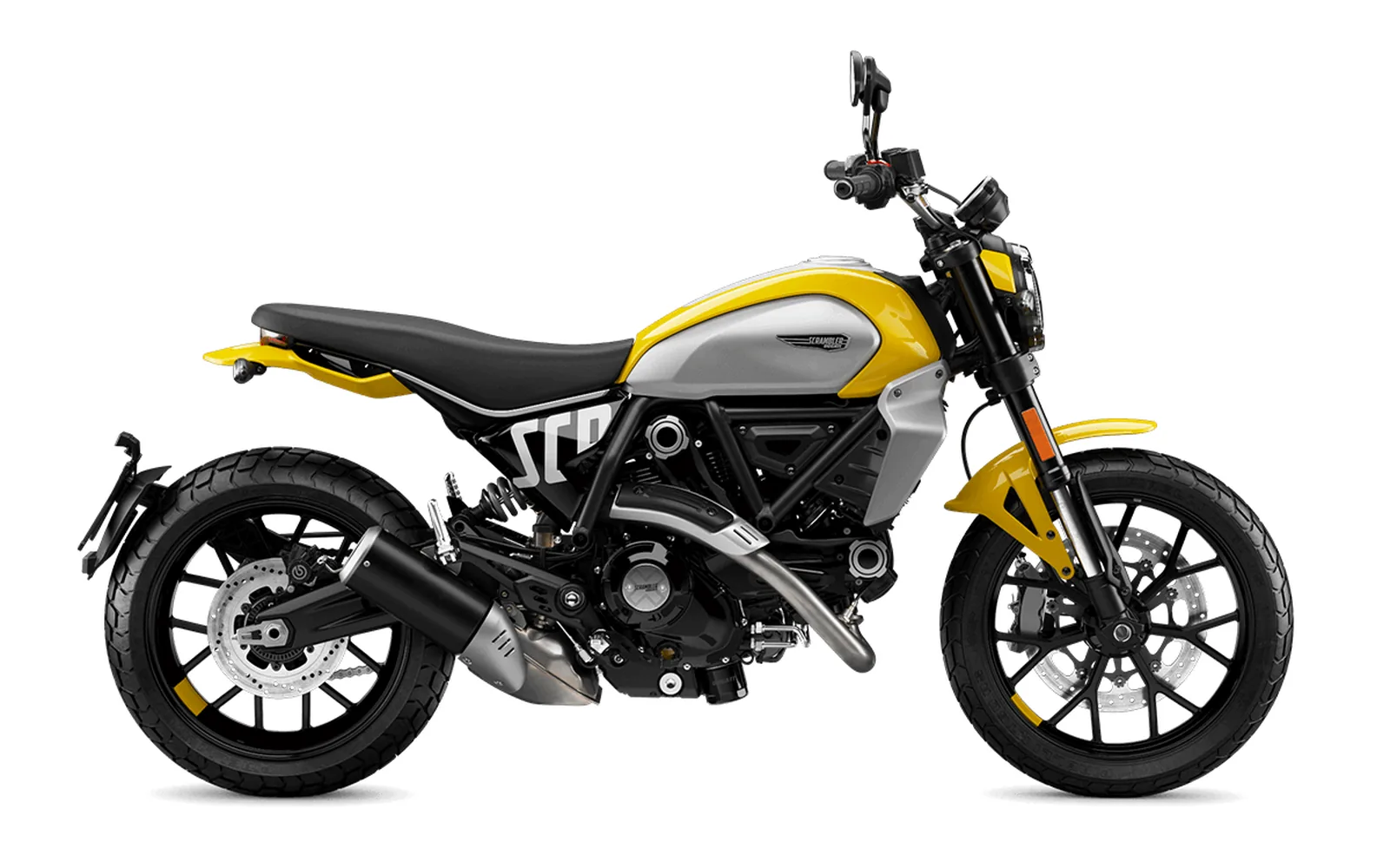 Ducati Scrambler Icon, fotografía oficial de estudio