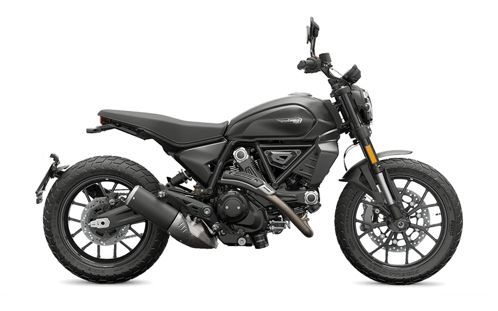 Ducati Scrambler Icon Dark, fotografía oficial de estudio
