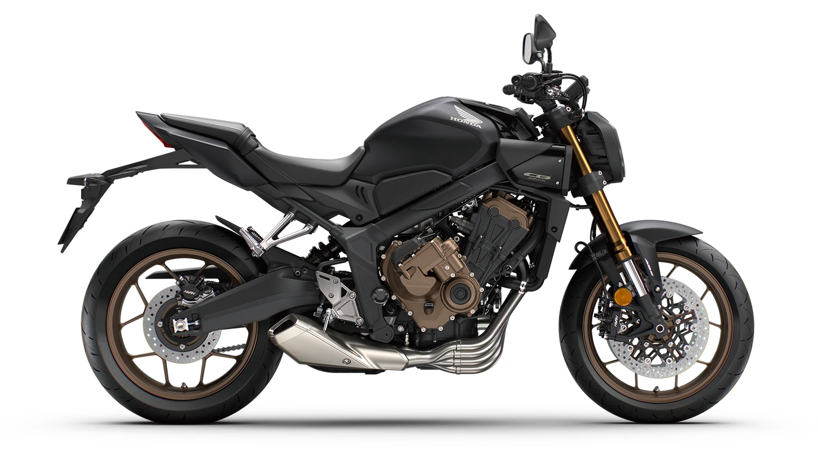 Honda CB650R E-Clutch, fotografía de estudio oficial