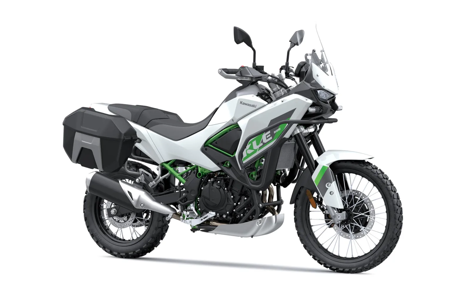 Kawasaki KLE500 SE Adventure Tourer MY26, fotografía oficial