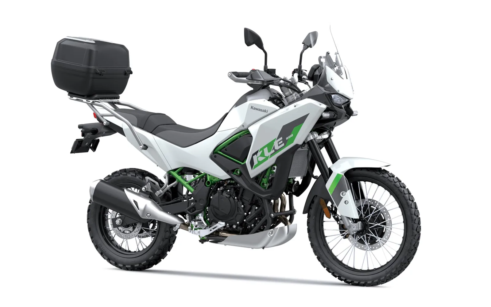 Kawasaki KLE500 SE Top Case MY26, fotografía oficial
