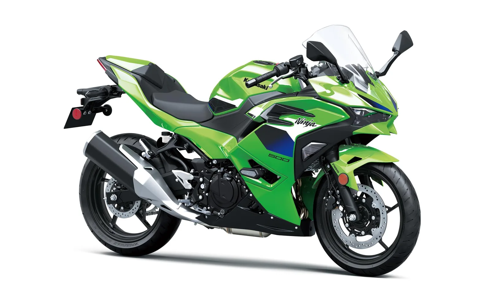 Kawasaki Ninja 500 SE Performance Akrapovič MY26, fotografía oficial