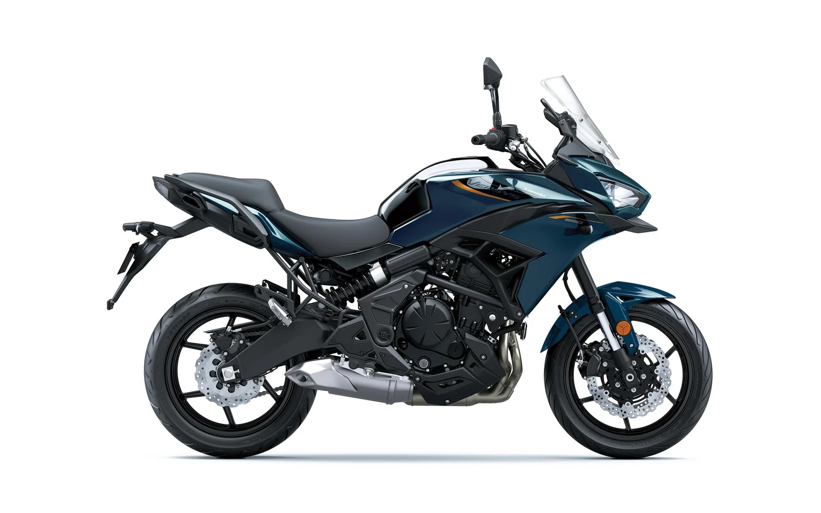 Kawasaki Versys 650, fotografía oficial de estudio