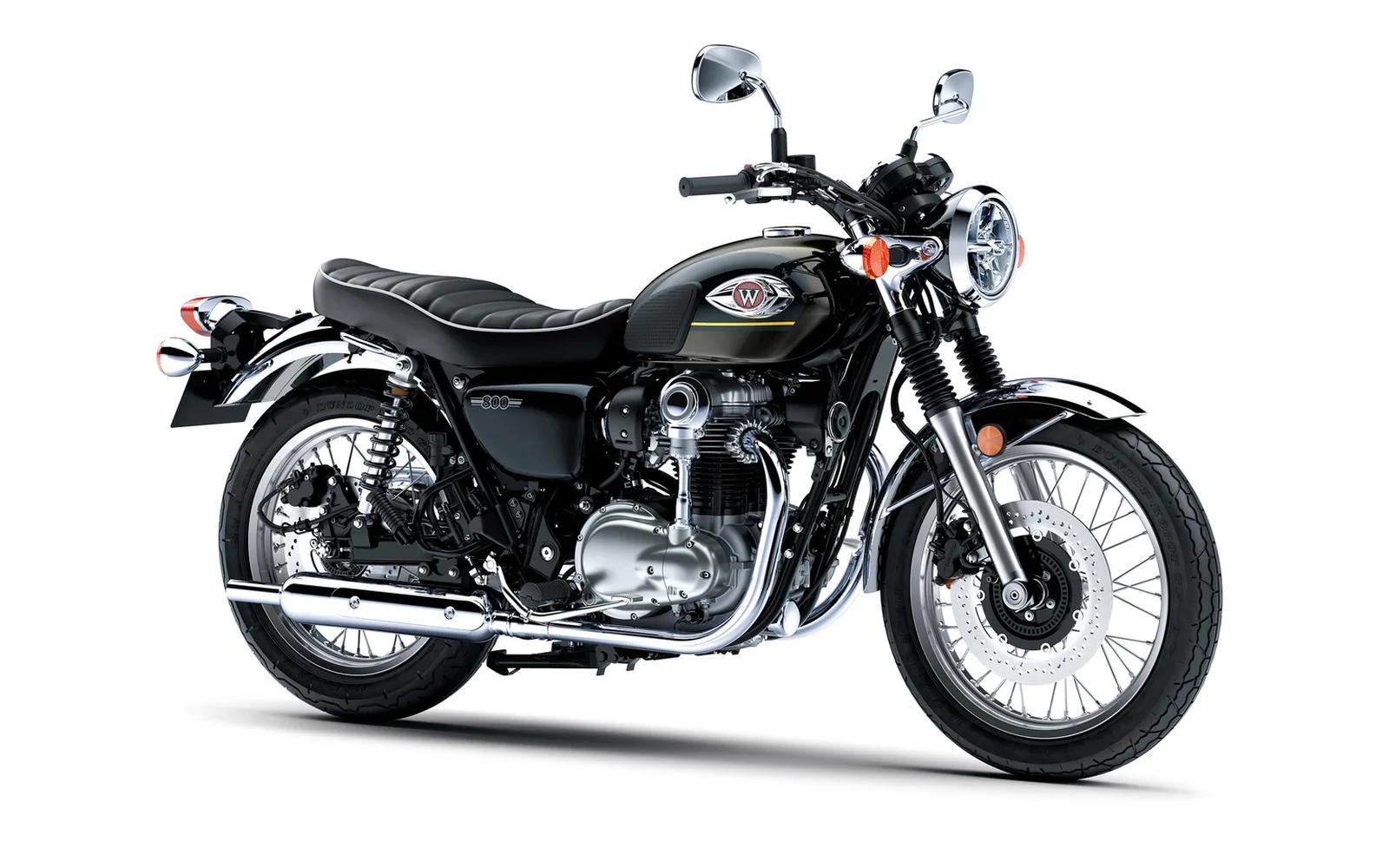 Kawasaki W800 MY25, fotografía oficial