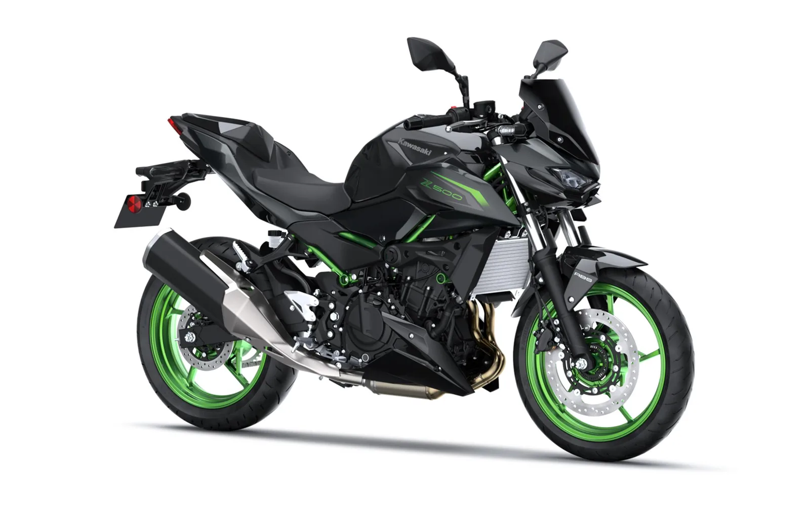 Kawasaki Z500 SE Sport MY26, fotografía oficial