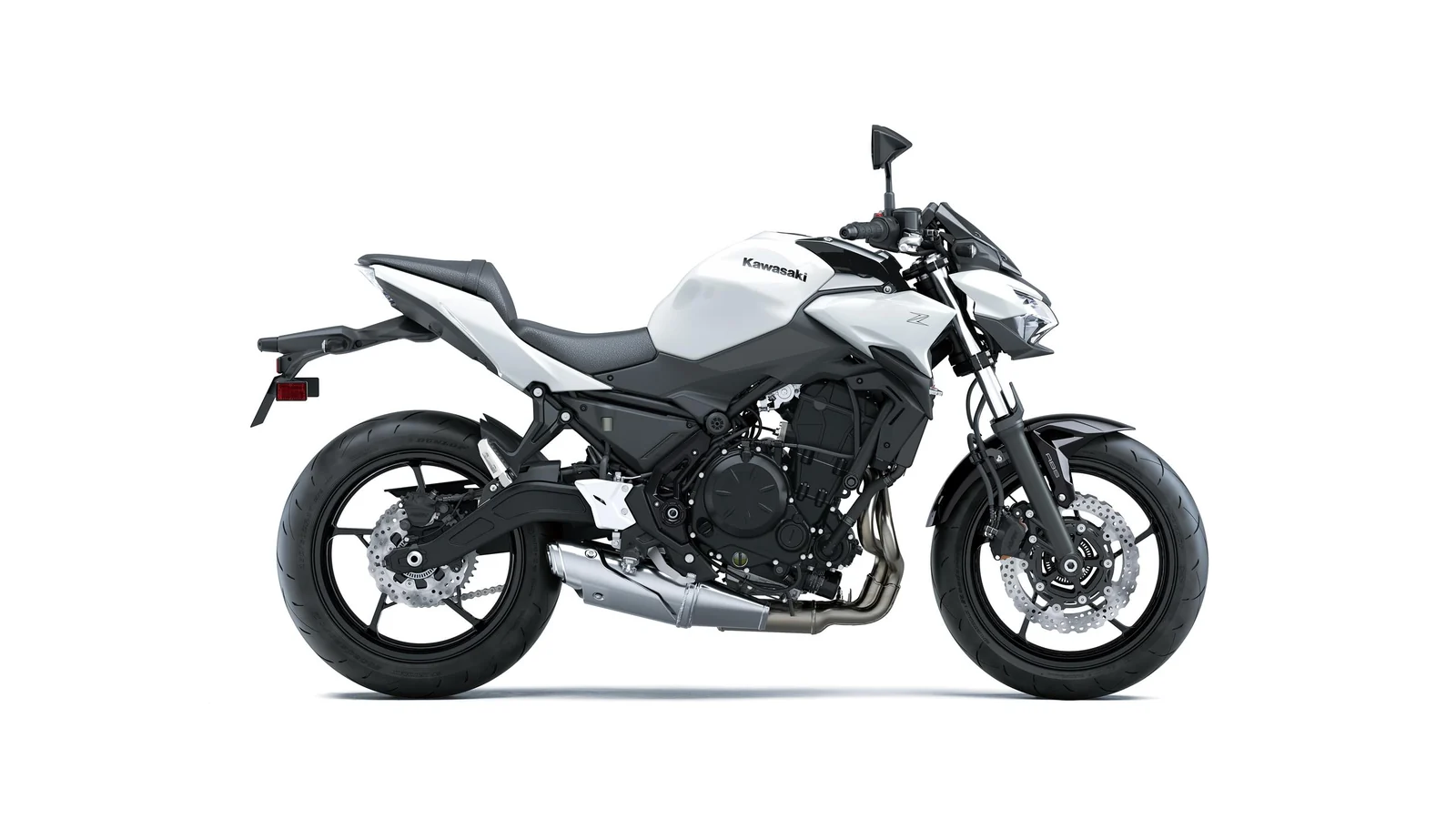 Kawasaki Z650, fotografía de estudio oficial