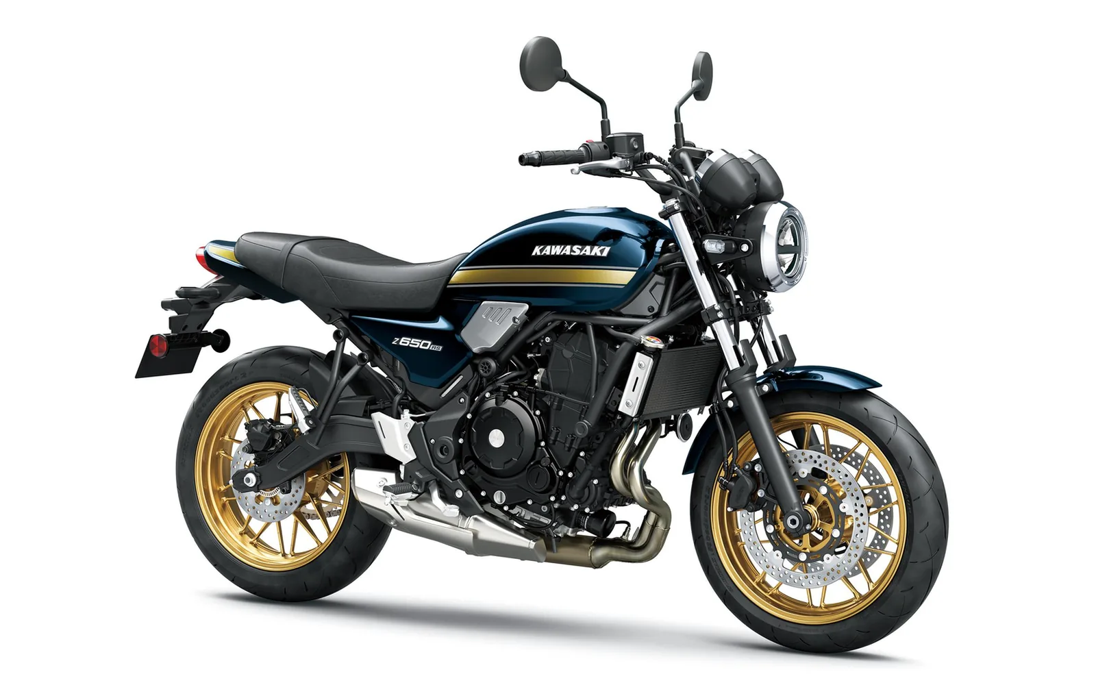 Ducati Z650RS, fotografía oficial de estudio