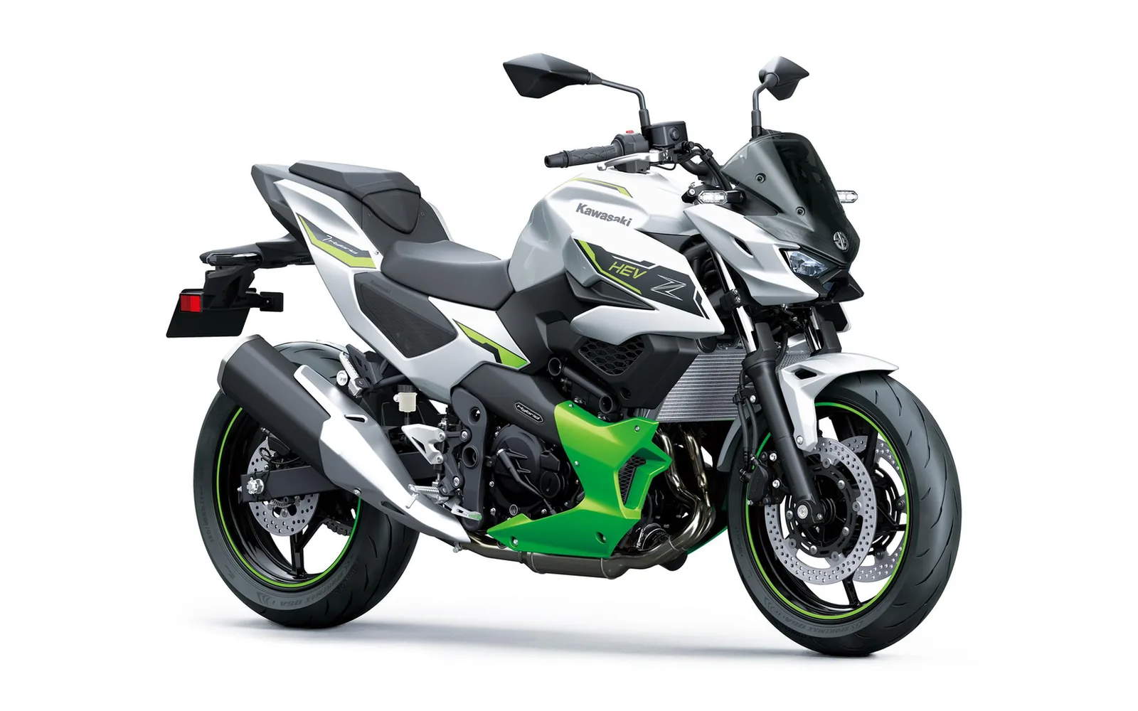 Kawasaki Z7 Hybrid modelo 2024, fotografía oficial