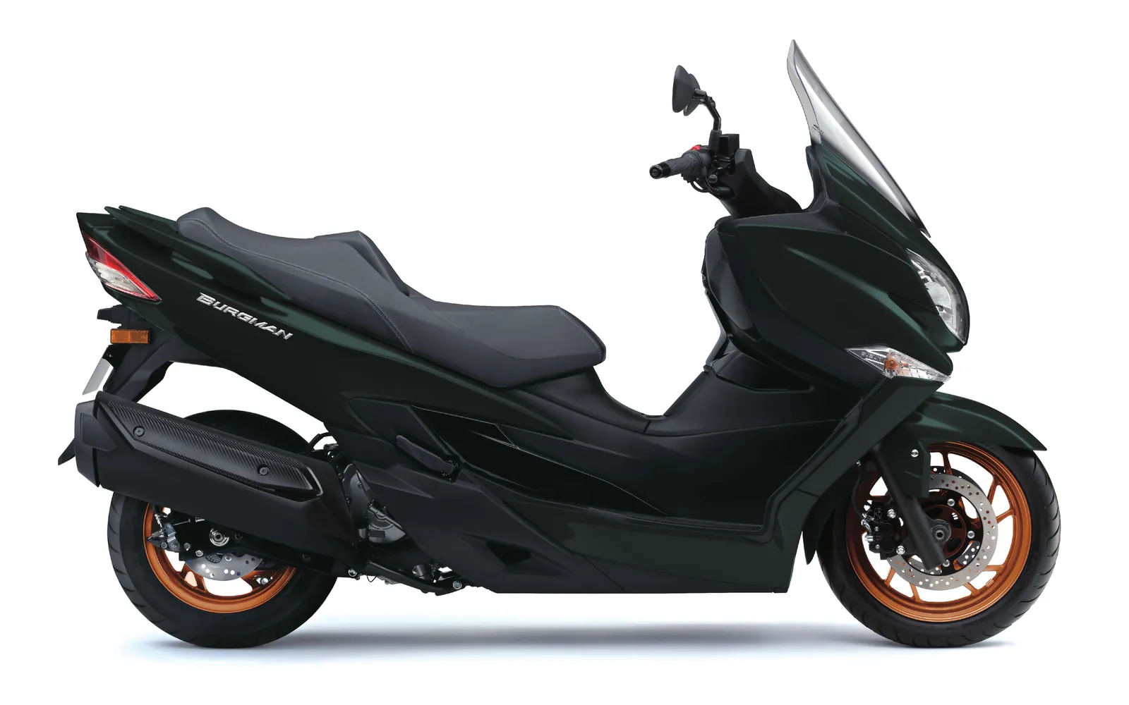 Suzuki Burgman 400, fotografía oficial de estudio