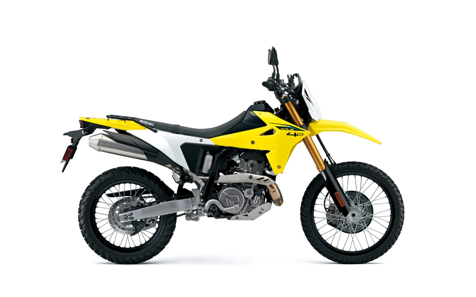 Suzuki DR-Z4S, fotografía oficial de estudio
