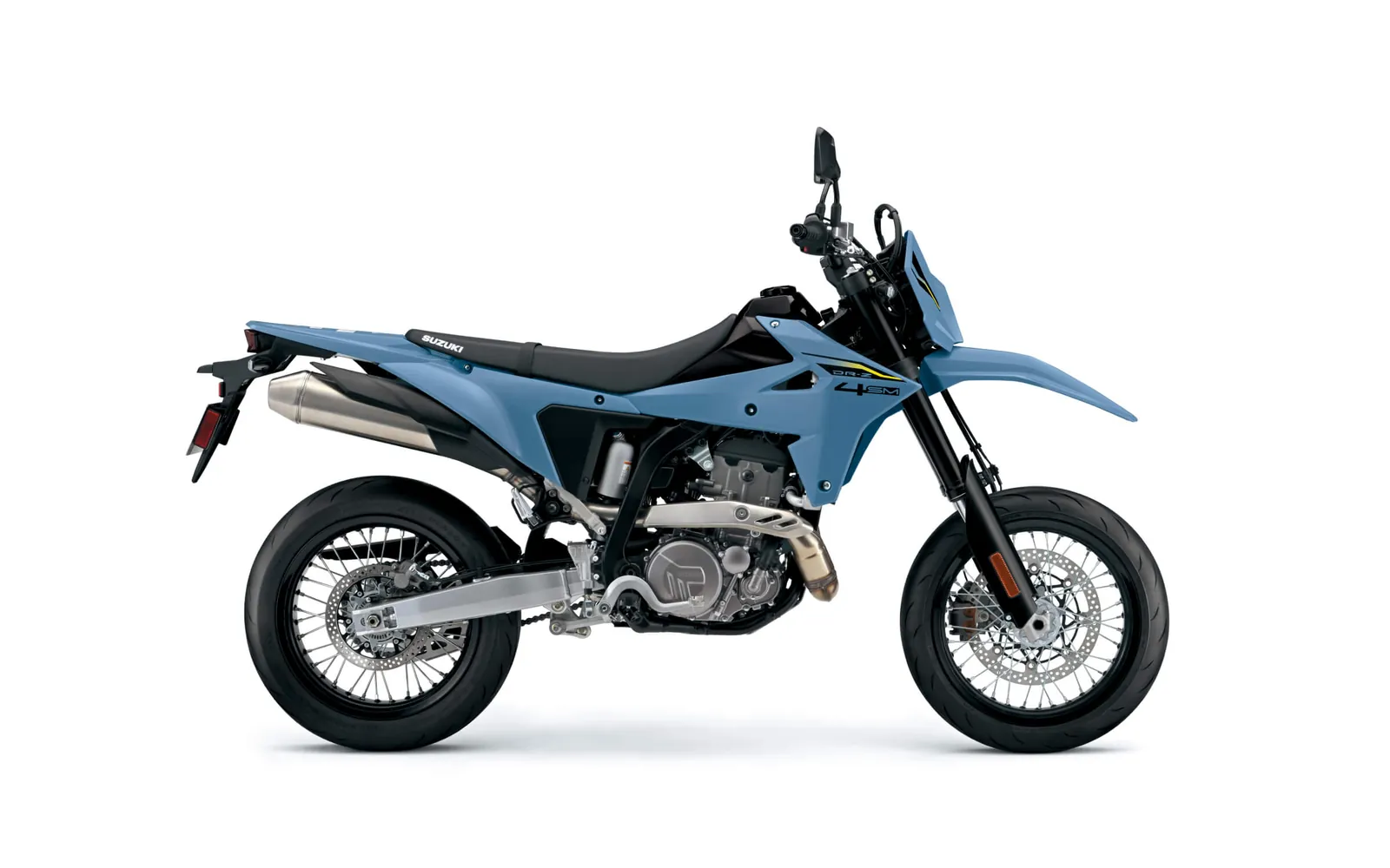 Suzuki DR-Z4SM, fotografía oficial de estudio