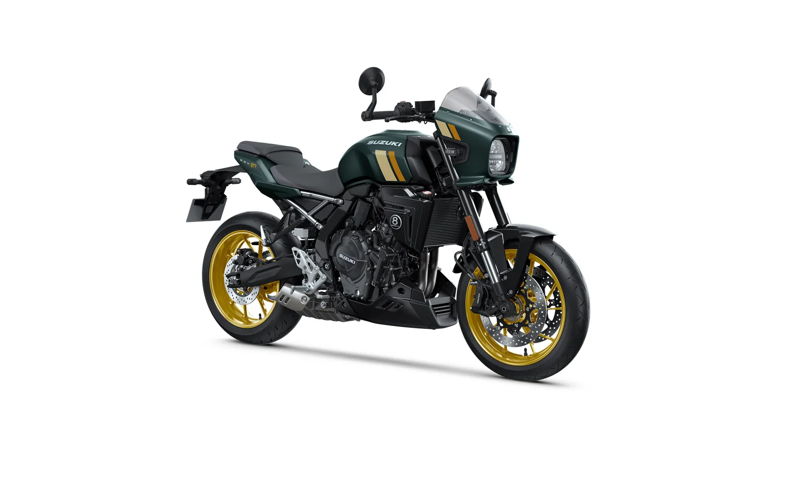 Suzuki GSX-8TT, fotografía oficial de estudio