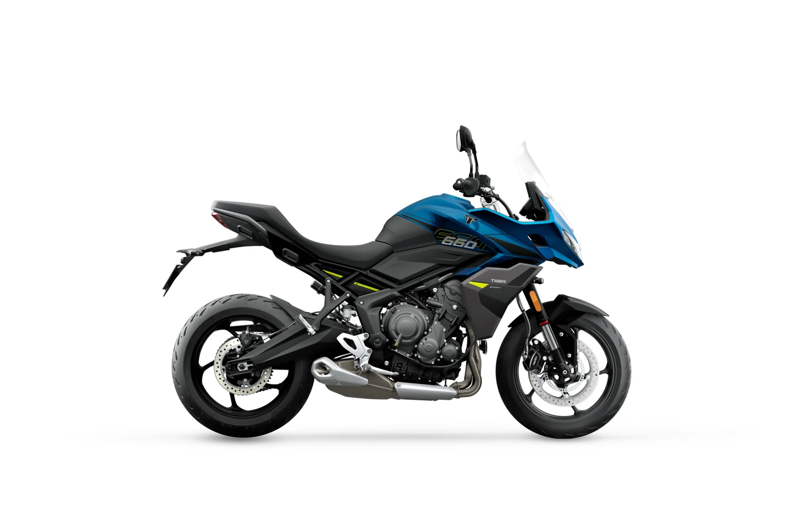 Triumph Tiger Sport 660, fotografía oficial de estudio