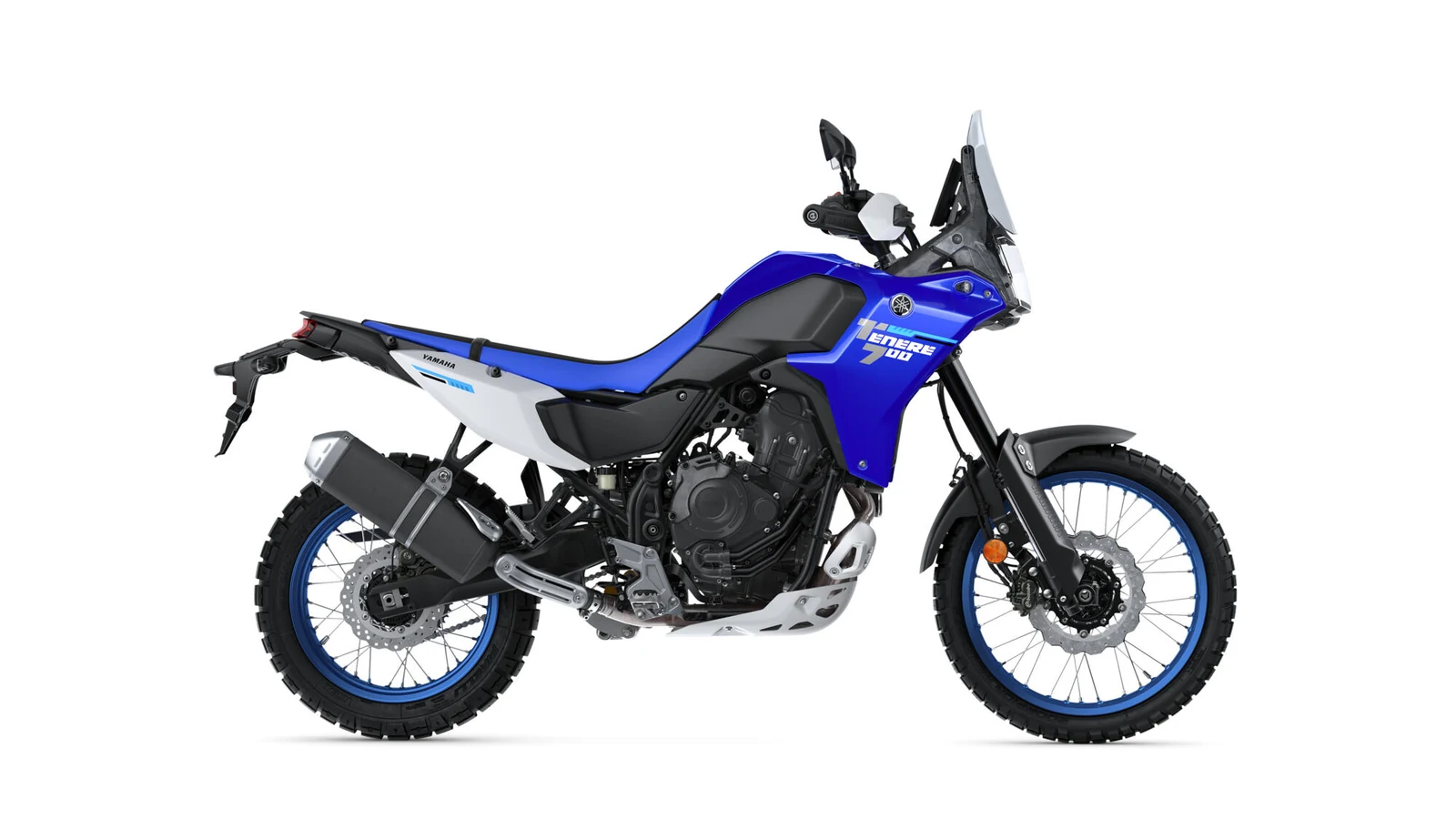 Yamaha Ténéré 700, fotografía de estudio oficial