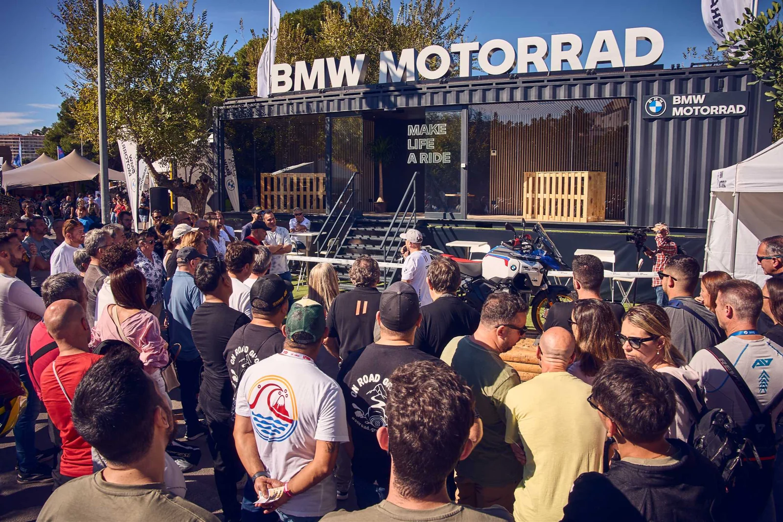 BMW Motorrad Days en Peñíscola, octubre de 2024. Fotografía de archivo del comunicado; no representa el evento de 2026, que aún no se ha celebrado. Optimizada a WebP.