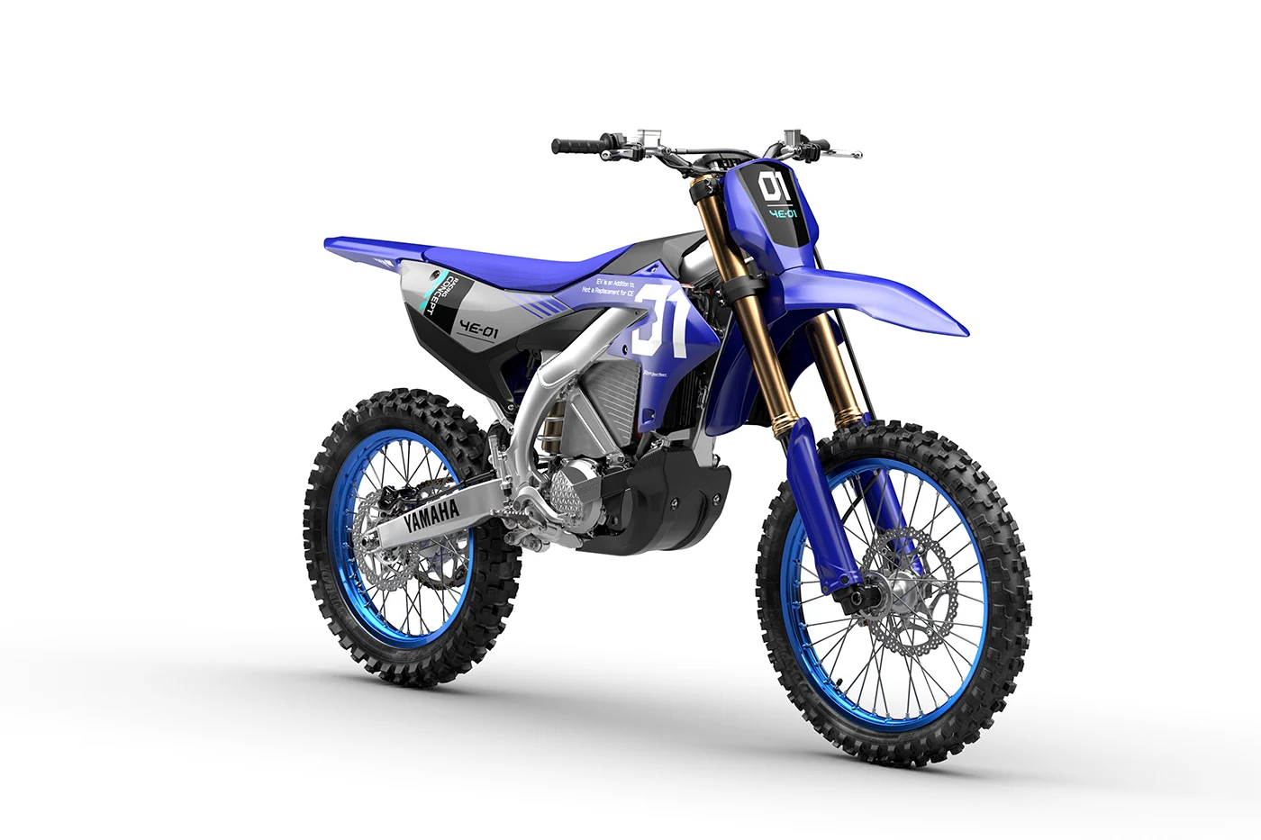 YE-01 Racing Concept del comunicado oficial de 2026. Prototipo, con colores y especificaciones sujetos a cambios; imagen optimizada a WebP.