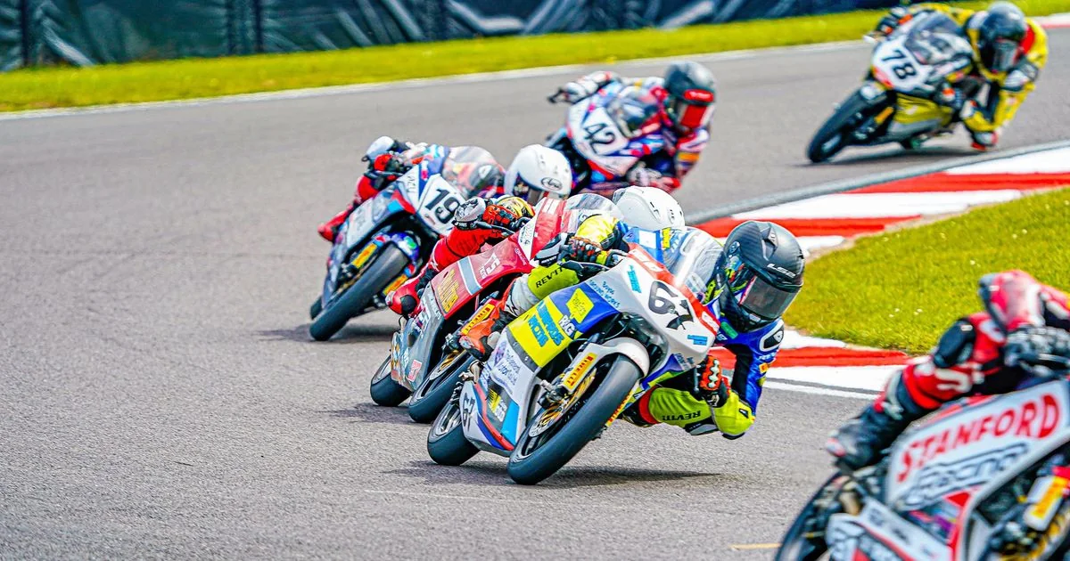 Moto4 British Cup, fotografía de archivo utilizada por MotoGP para presentar el calendario de 2027.