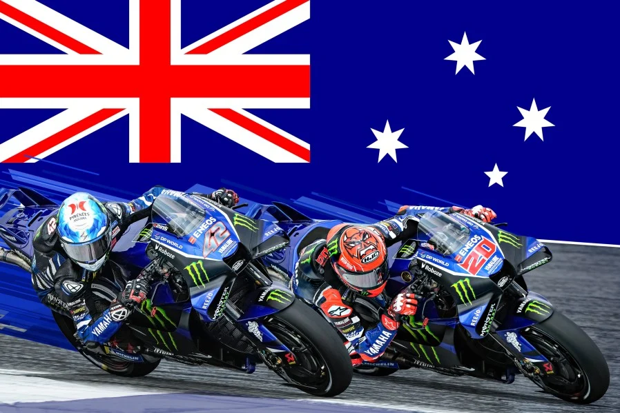 Rins vuelve al escenario de su victoria de 2022: Yamaha prepara Australia