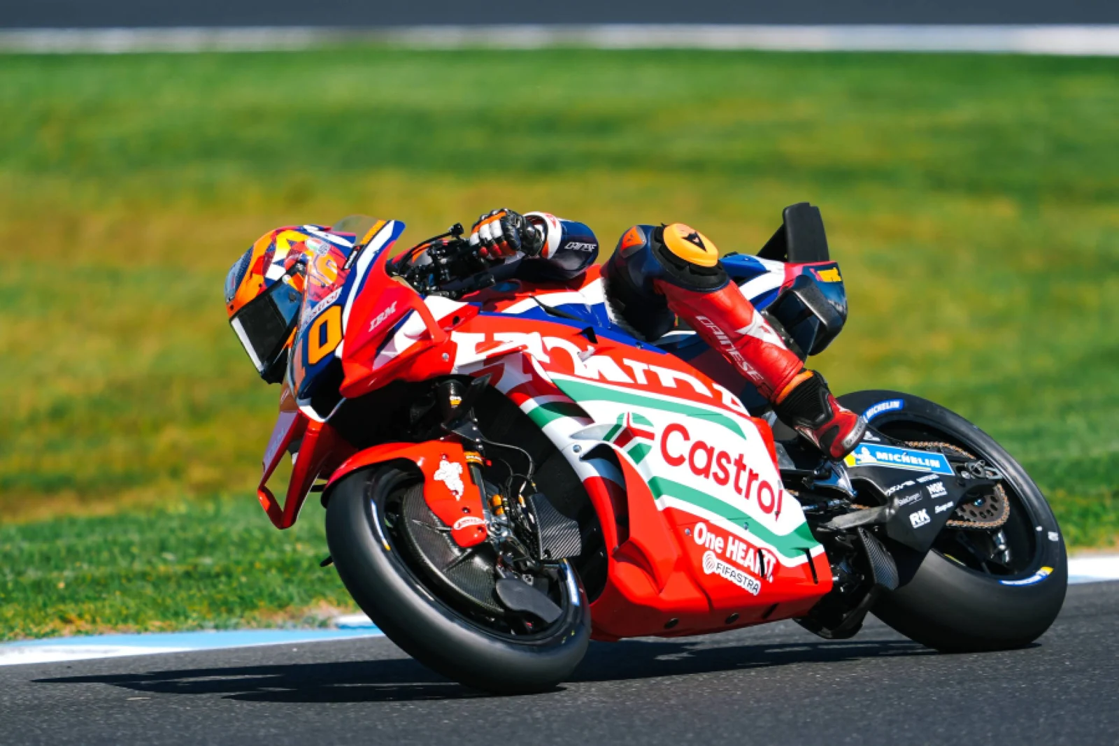 Un virus deja a Marini sin Practice: Honda espera la revisión del sábado