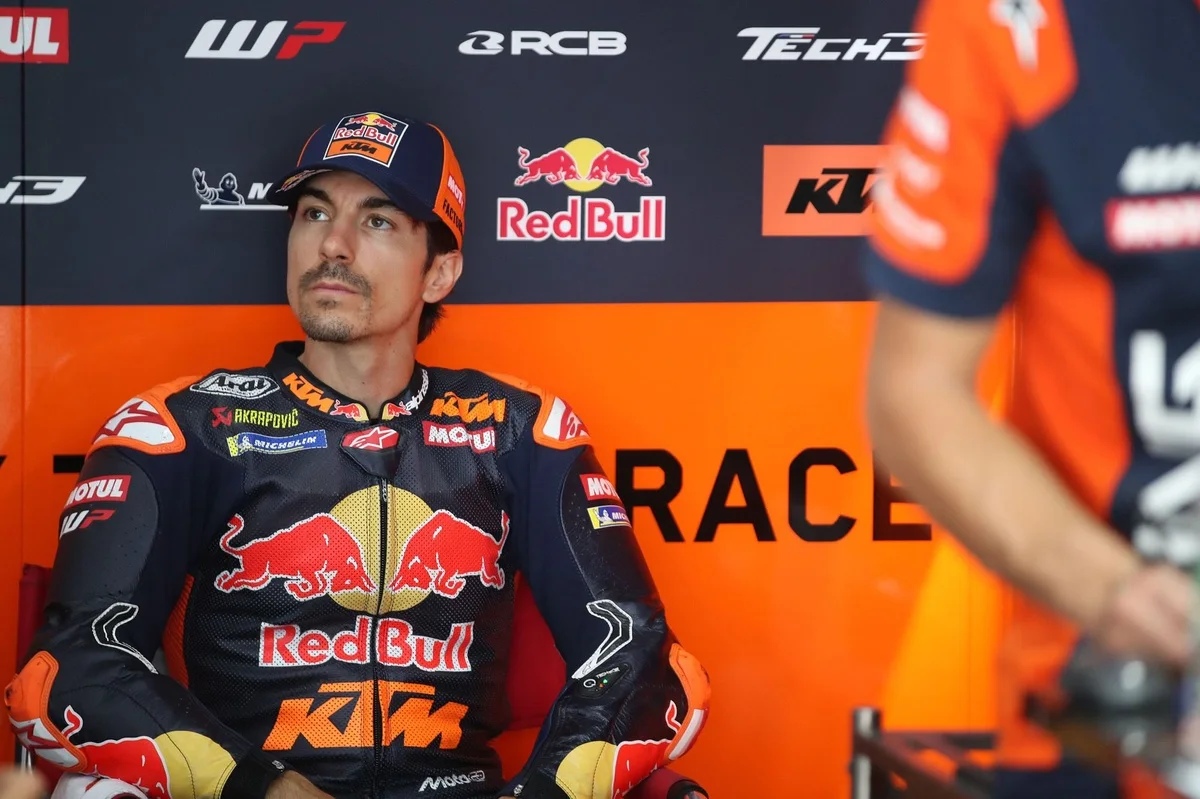 Fotografía de Maverick Viñales publicada con sus declaraciones del viernes en Sepang. Redimensionada y convertida a WebP.