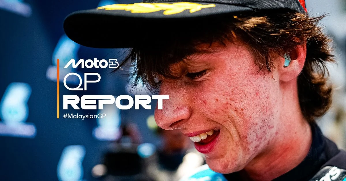Fotografía oficial que acompaña la pole de Máximo Quiles en el GP de Malasia de 2026.