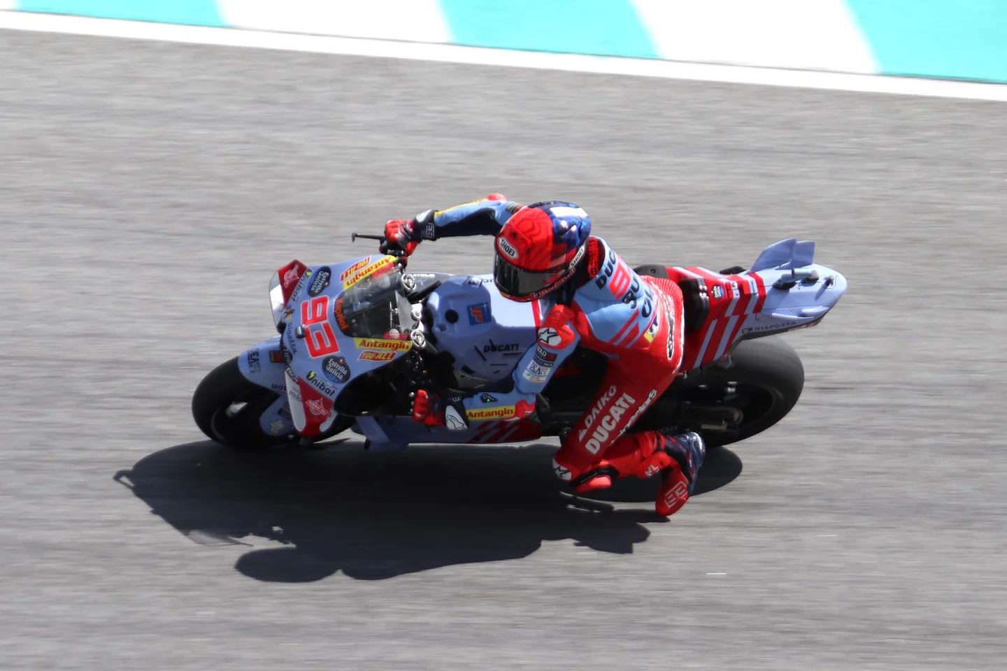 Marc Márquez con la Ducati de Gresini en Sepang, el 1 de noviembre de 2024. Fotografía de archivo; no corresponde a su moto de 2026 ni a la carrera de Mandalika.